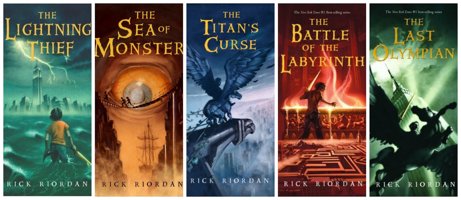 Image result for percy jackson and the olympians series